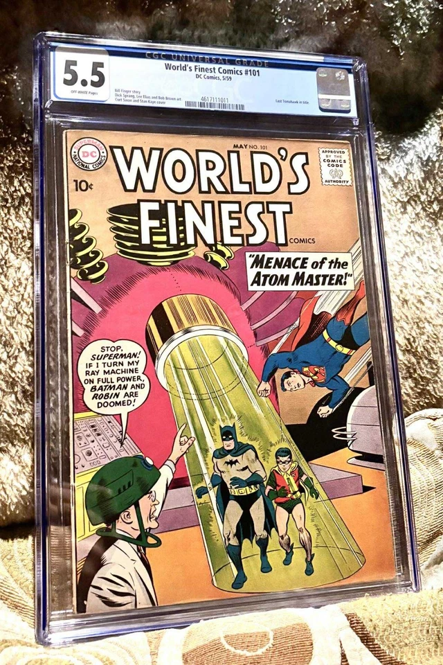 Silver & Bronze Age DC World's Finest Comic Books: Published in 1959 & 1971. - Image 4 of 4