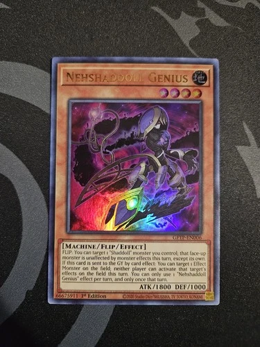 Nehshaddoll Genius GFTP-EN006 Ghosts from the Past 1st Edition Ultra Rare NM