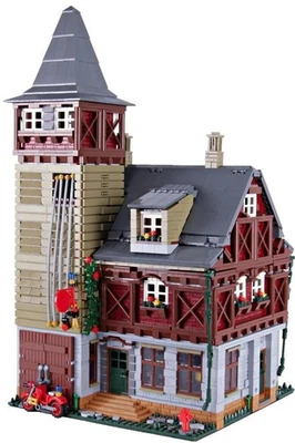Blue Brixx Special 102586 - klassische Feuerwehrstation - NEU OVP SEALED - Bild 1 von 2