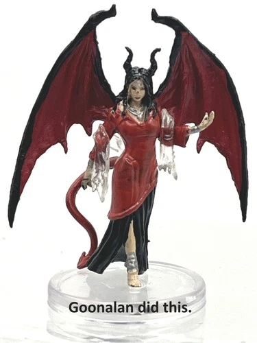 D&D Pathfinder Mini Bestiary Unleashed 38 Succubus VERY VERY RARE