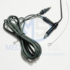 Laryngoscopy Nasal electric coagulator with suction 45° 2.5mm & Monopolar cord