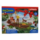 Schleich Holiday 24 Piece Kids Dinosaur Toys Christmas Advent Calendar 2022 NEW