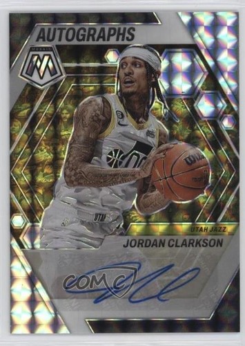 2022-23 Panini Mosaic Auto Mosaic Jordan Clarkson #AM-CLA Auto