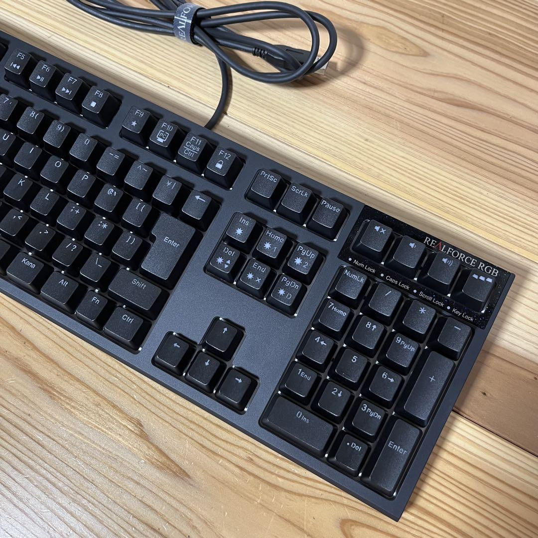 製品 : REALFORCE RGB / R2A-JP4G-BK | REALFORCE | 日本製