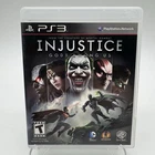 Injustice Gods Among Us PS3 PlayStation 3 Complete - 1 Year Warranty VG