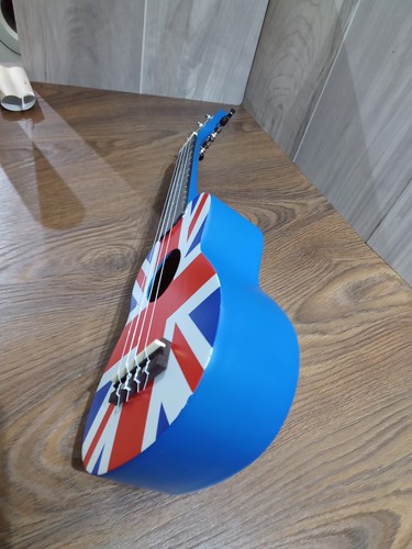 Ukulele Soprano 4 String Musical Instrument Union Jack Edition - Picture 8 of 12