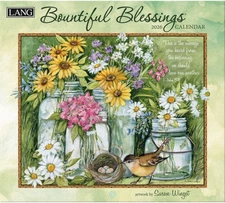 Companies, Bountiful Blessings 2026 Wall Calendar by Susan Winget, 13.4'' X 12''