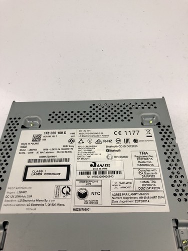 VW TRANSPORTER VI T6 Furgon SGA, SGH Musik-Player ohne GPS 1K8035150D 24672996 - Bild 4 von 4