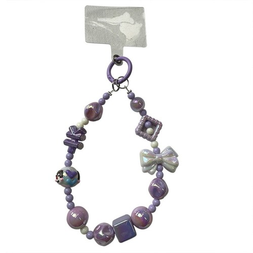 Hand-beaded Phone Hand Rope Anti-Lost Bag Pendant Creative Wrist Chain