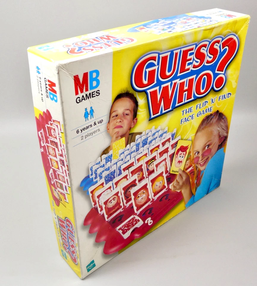 Vintage Guess Who? Board Game Original Guessing Game by MB 2001 (6+) - Complete - Image 4 of 4