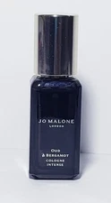 New Jo Malone Oud & Bergamot Cologne Intense Spray 0.3 oz/ 9 ml
