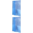 2pcs Thick European Shower Curtain Water Cube Style Partition Curtain Shower