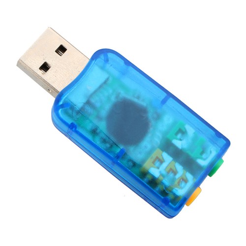 Externer USB 2.0 Adapter Für 3D 5.1 Kanal Mit Mikrofon Und Lautsprecher - Afbeelding 5 van 8