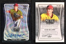 2020 Leaf Metal Draft Black Wave /7 Alika Williams #BA-AW1 Auto