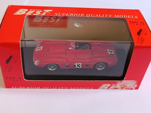 Ferrari 860 Monza #13 De Portago Cuba 1957 1/43 Best Model 9154 Scale 1:43 - Imagen 10 de 10