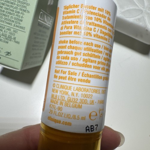 Clinique Fresh Pressed Daily Booster With Pure Vitamin C 10% 0.29 Oz - Picture 12 of 13