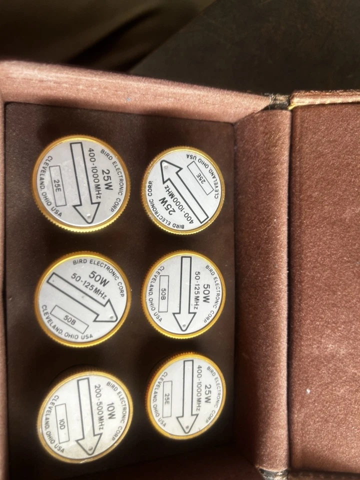 Bird Electronic Corp. 12 Assorted Slugs/Modules In Case - Image 2 of 4