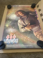 The Big Lebowski Jeff Bridges Variant Movie Poster Lithograph Print 24x36 Mondo