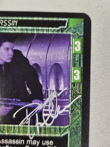 Aliens v Predator CCG - Rogue Assassin - Signed David Hewitt Game Creator - Vintage - Bild 6 von 10