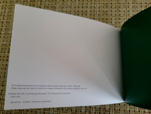 Authentic Rolex Green Leather Card Wallet Passport Holder + 2016 Watch Book - Picture 13 of 17