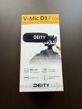 Deity V-Mic D3 Pro Super-Cardioid Directional Shotgun Microphone with Shockmount