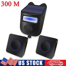 Driveway Garage Alarm Wireless Detector Outdoor Motion Sensor Alarm Security Lot