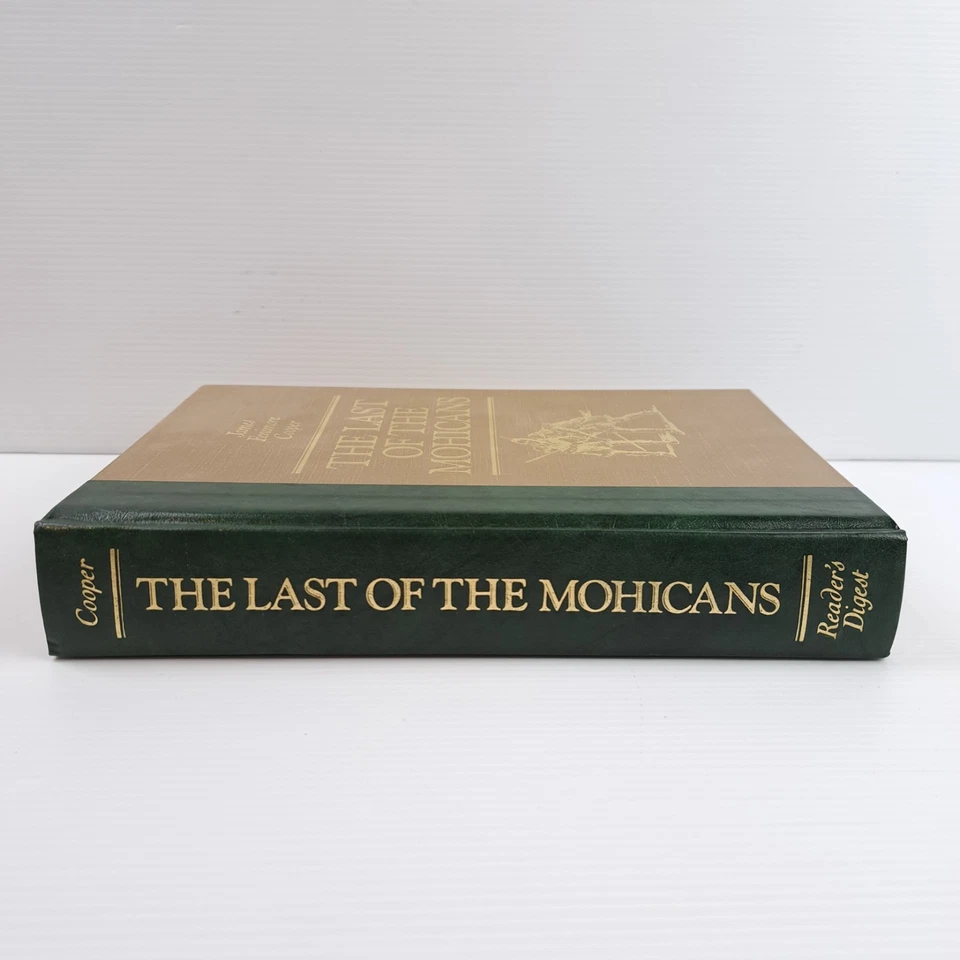 The Last Of The Mohicans By James Fenimore Cooper HC Book Readers Digest PB1Z - image 4 of 4