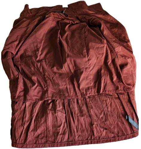 Parka Militar Casa Blanca Mercado Negro Brandied Cereza Abrigo Ligero 14 Nuevo con Etiquetas  - Imagen 17 de 21