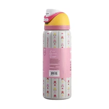 Owala FreeSip Insulated Stainless Steel Water Bottle Flip Strw Flower Crown 32oz