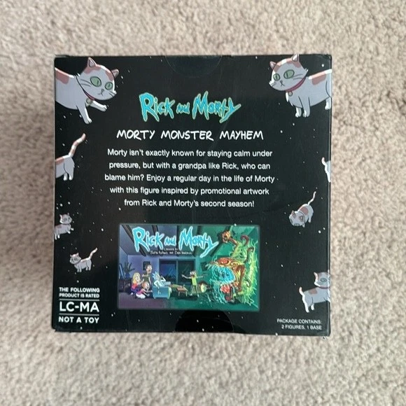 NIB Rick and Morty Morty Monster Mayhem Figure - Loot Crate Exclusive NRFB - Image 2 of 4