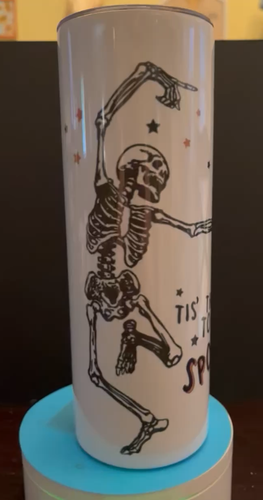 Dancing Skeletons Halloween 20 oz Tumbler - Video 1 of 1