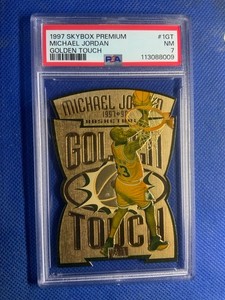 Michael Jordan 1997 SkyBox Premium #1GT Golden Touch Price
