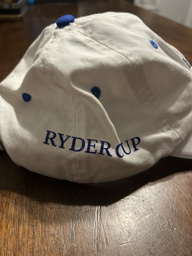 Ryder Cup 2014 Gleneagles Scotland Level4 White Hat Cap Adjustable - Picture 4 of 6
