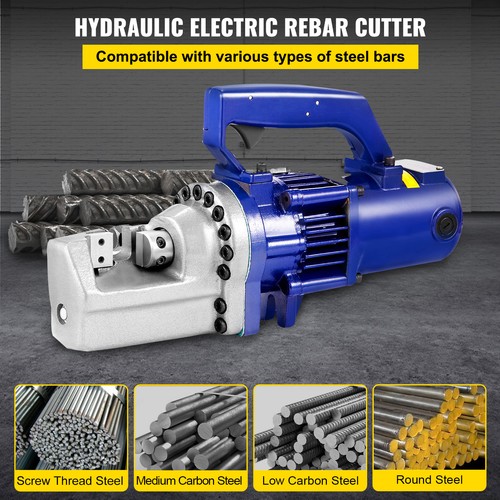 Electric Hydraulic Rebar Cutter RC-22mm 1350W 7/8'' 7# 50/60HZ - Picture 2 of 12