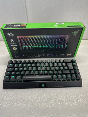 Razer BlackWidow V3 Mini HyperSpeed Gaming Mechanisch Tastatur - Schwarz (DE,...