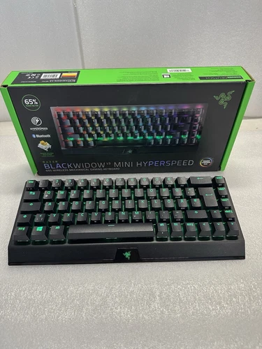 Razer BlackWidow V3 Mini HyperSpeed Gaming Mechanisch Tastatur - Schwarz (DE,...
