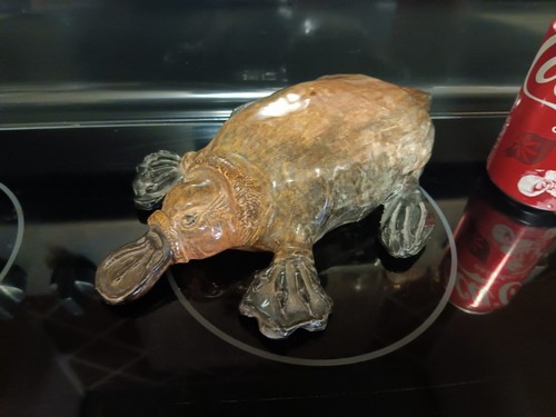 Vintage Ceramic Folk Art Platypus Sculpture - Picture 2 of 7