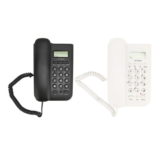 Biurko Telefon Identyfikator Uchwyt ścienny Minimalistyczny przewodowy telefon domowy do domu hotelu CB - Zdjęcie 11 z 28