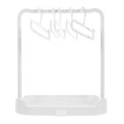  6 Pcs Wäschetrockenständer Platz Sparende Trockenstange Puppenkleiderbügel