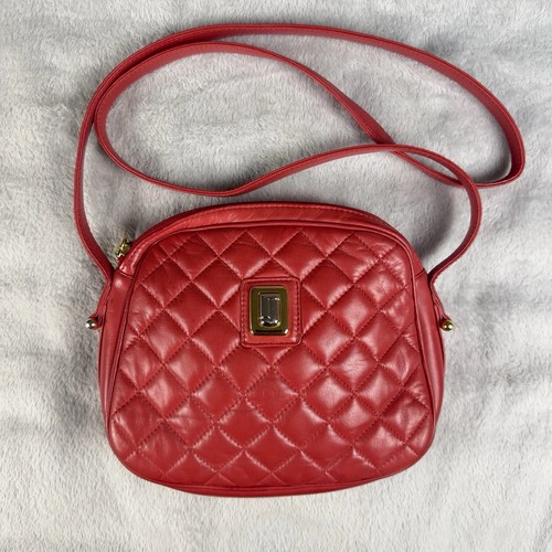 Judith Leiber Umhängetasche Damen rot gesteppt Leder - Bild 2 von 18