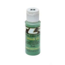 Team Losi Racing TLR74004 Silicone Shock Oil/Fluid 25 Wt / Weight 2 Oz / Ounces
