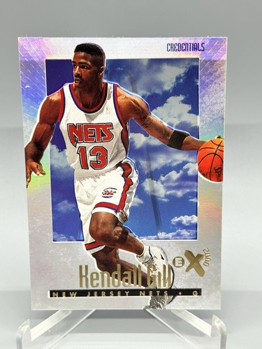 1996-97 EX-2000 Kendall Gill #43 Credentials 285/499 E-X2000 1997 Skybox SSP