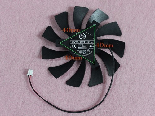 Cooler Fan For MSI GTX 1050Ti 4G OC GTX 1050Ti HA9010H12F-Z 85mm Graphics Card - Picture 2 of 2