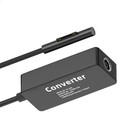 1Pc Charger Adapter Cable 15V 65W for Microsoft Surface Pro X 9 8 7 6 5 4 3 Part