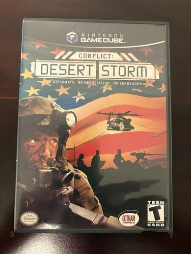 Conflict: Desert Storm with manual           Nintendo GameCube