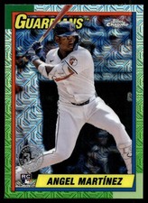 2025 Topps #T90C-66 Angel Martínez 1990 35th Anniversary Chrome Mojo Rookie