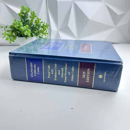 Standard California Penal Code 2025 Edition with Evidence Code, New Updates - Picture 3 of 5