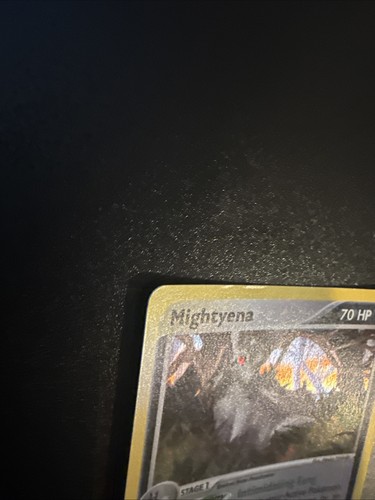 Pokémon TCG Mightyena EX Ruby and Sapphire 10/109 Holo LP - Picture 2 of 5