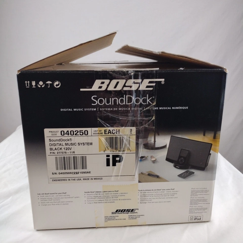 Sistema de música digital Bose SoundDock 2006 para iPod Foto 2 de 4