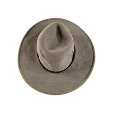 Stetson Moab Outdoor Collection Crushable Wool Felt XS 7 1/8" Made USA Mushroom